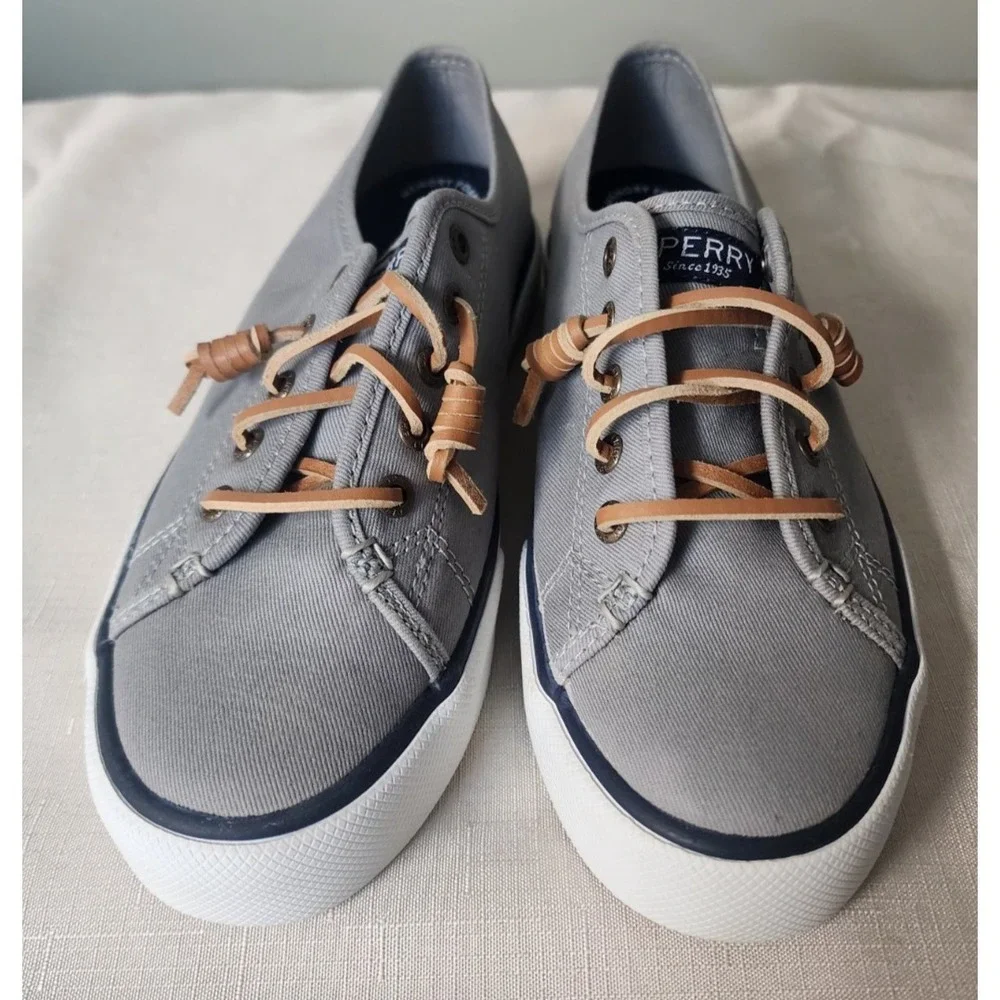 Women's Sperry Top-Sider Brand Pier View Core Grey 6M STS95729